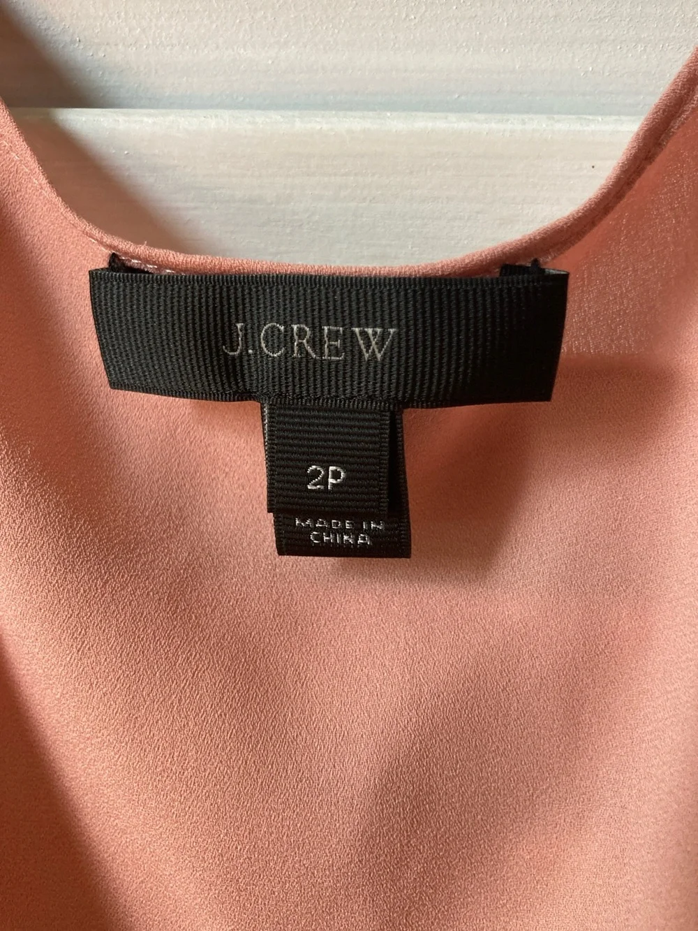 J. Crew Dusty Rose Sleeveless V-Neck Tunic